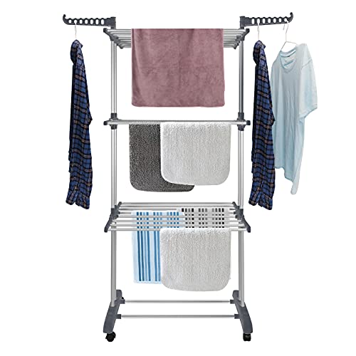 Bigzzia Folding Clothes Drying Rack
