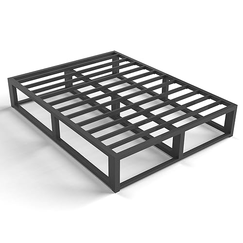 Bilily Queen Bed Frame with Steel Slat Support