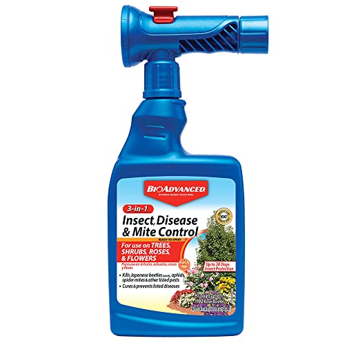 BioAdvanced 3 in 1 Insect, Disease, and Mite Control Spray