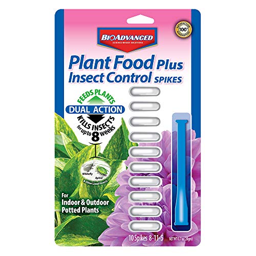 BioAdvanced Plant Food Insect Control Spikes