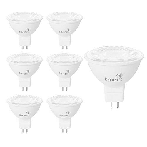 Bioluz LED MR16 7w 3000K Non-Dimmable Bulb (6 Pack)