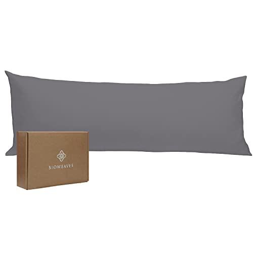 BIOWEAVES Organic Cotton Body Pillow Cover - Soft & Sustainable