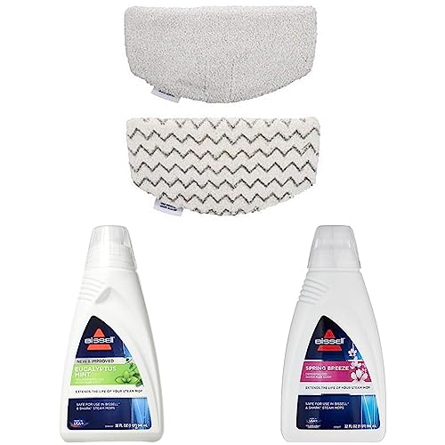 BISSELL PowerFresh Steam Mop Pads and Demineralized Water Set