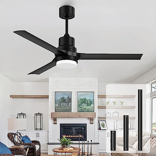 Biukis Ceiling Fans with Lights and Remote