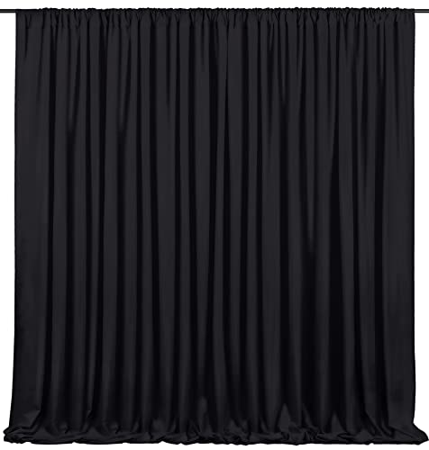 Black Backdrop Curtains