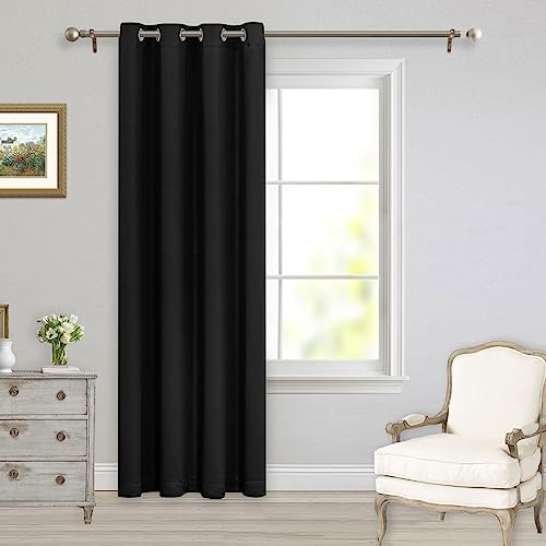 Black Curtains for Living Room