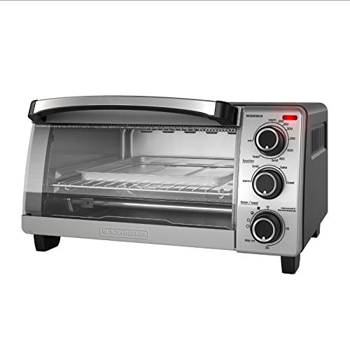 Black & Decker™ 4-Slice Toaster Oven - Compact and Versatile