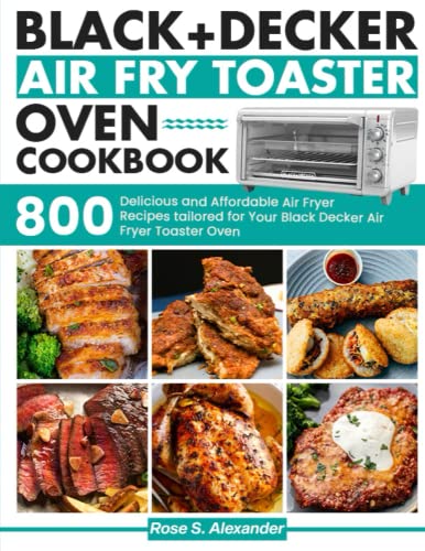 Black Decker Air Fry Toaster Oven cookbook