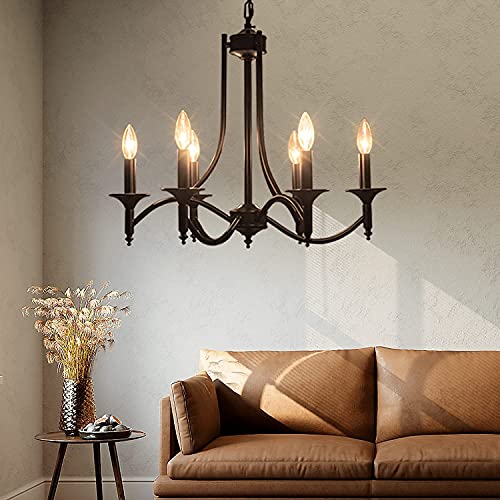 Black Farmhouse Chandelier