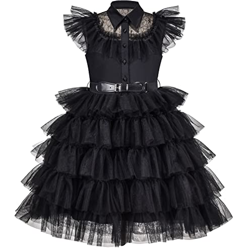 Black Lace Cake Dress
