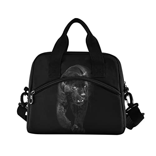 Black Panther In Dark Lunch Bag