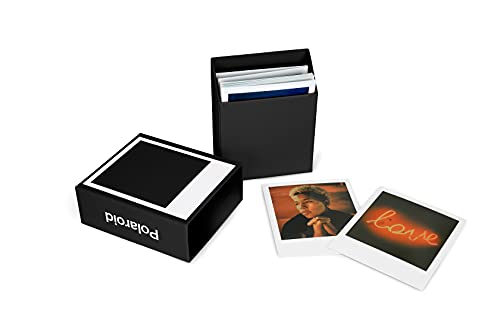 Black Polaroid Photo Box