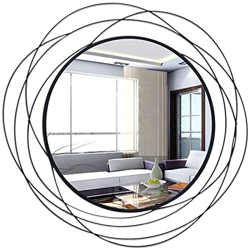 Black Round Decorative Wall Mirror: Stylish and Affordable