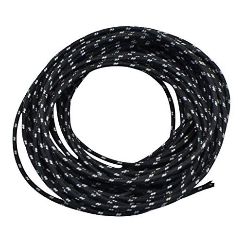 Black Vintage Cloth Covered Wire