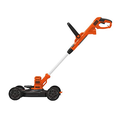 BLACK+DECKER 3-in-1 Electric Lawn Mower, String Trimmer, Edger