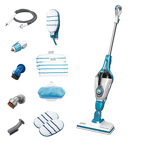 BLACK+DECKER 7in1 Steam Mop with SteamGlove Handheld Steamer