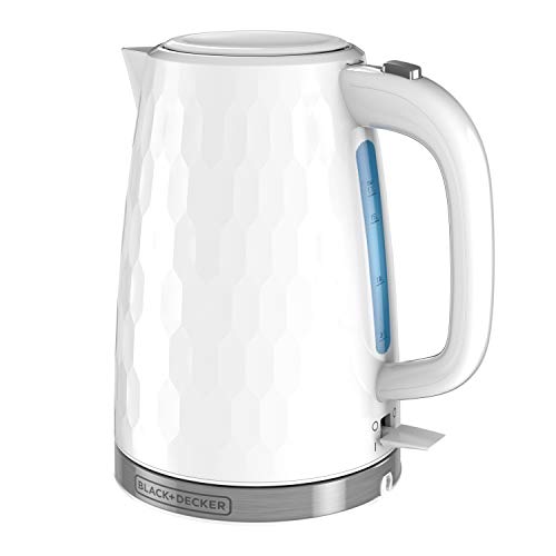 BLACK+DECKER Honeycomb Collection Electric Cordless Kettle