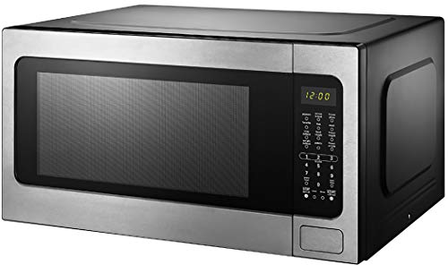 Black+Decker Stainless Steel Microwave with Sensor Cooking