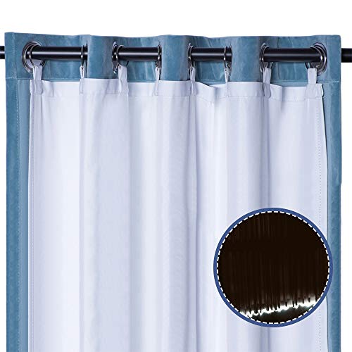 Blackout Curtain Liner for 84 Inch Curtains