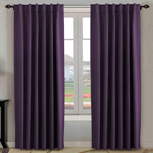 Blackout Curtains Thermal Insulated Window Treatment Panels