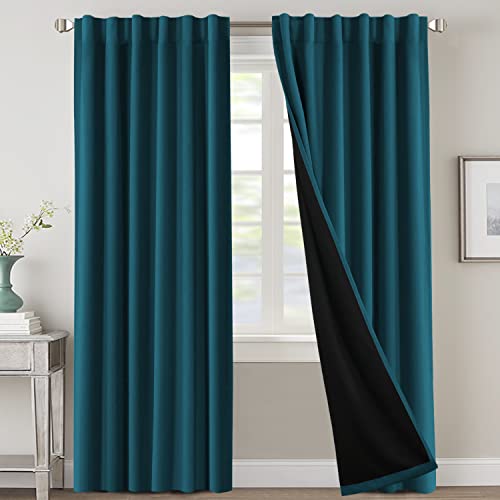 Blackout Curtains with Black Liner