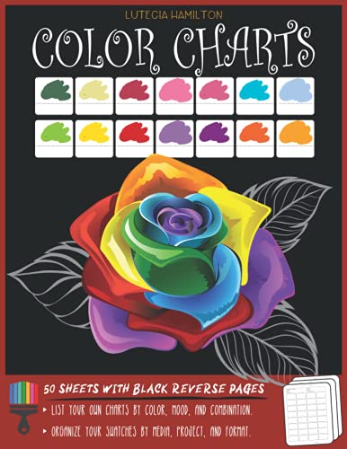 Blank Color Charts For Artists: Organize and Track Your Colors