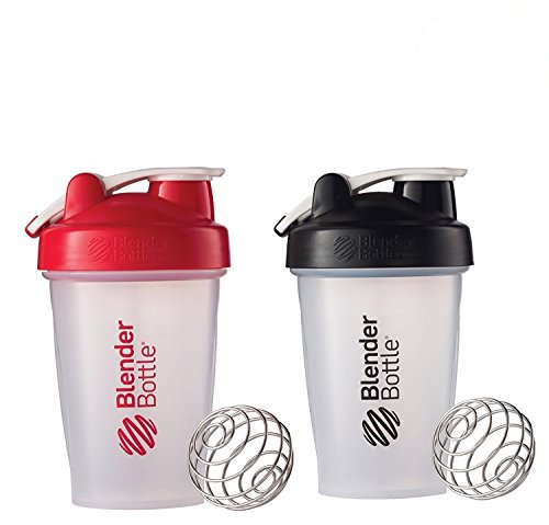 BlenderBottle Single 20oz - Shaker Bottles for Protein and Supplements