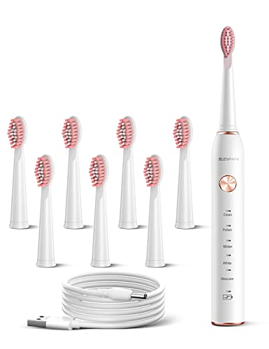 Blenpapa Sonic Electric Toothbrush with Timer and 5 Modes