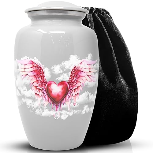 Angel Wing Cremation Urns for Adults by Blessbuy