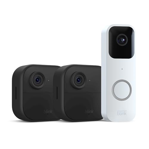 Blink Video Doorbell + 2 Outdoor 4 Cameras with Sync Module 2