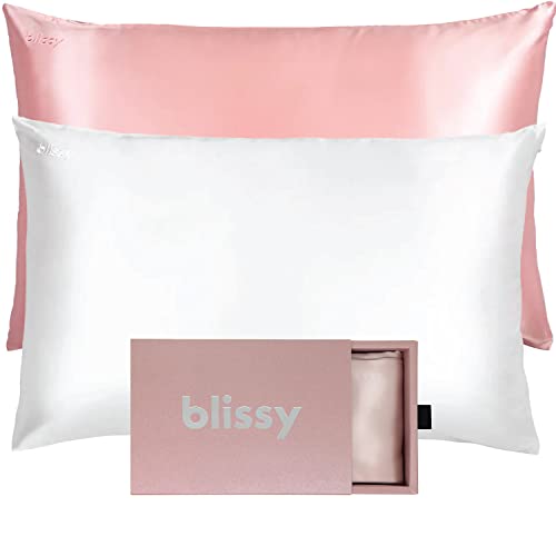 Blissy Silk Pillowcase Bundle: Upgrade Your Beauty Sleep