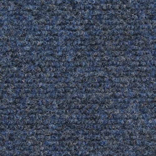 Blue Indoor Outdoor Carpet with Rubber Marine Backing