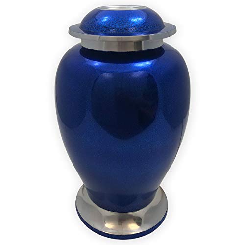 Blue Sapphire Adult Cremation Urn