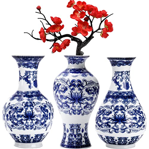 Blue & White Porcelain Vases