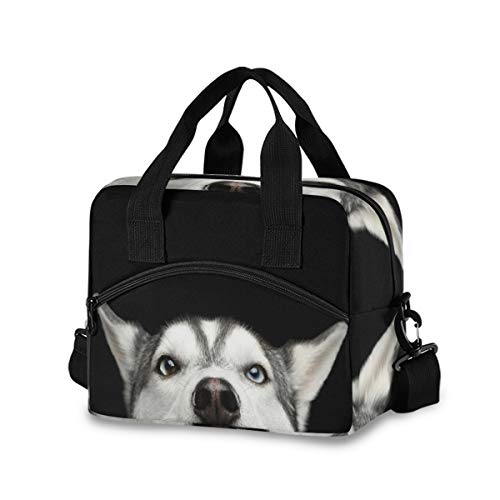 Blueangle Siberian Husky Lunch Bag