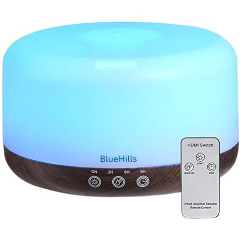 BlueHills 4000 ML Premium XL Essential Oil Diffuser Humidifier Extra L