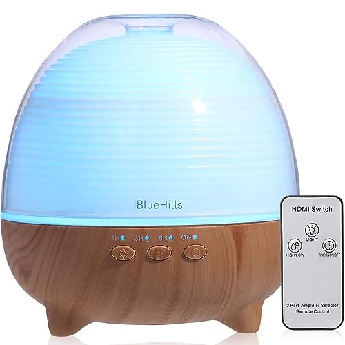 BlueHills Premium 600 ML Essential Oil Diffuser