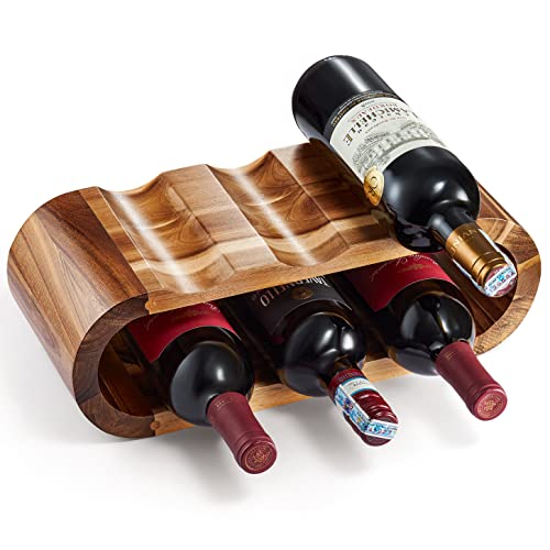 BLUEWEST Wooden Wine Racks Countertop