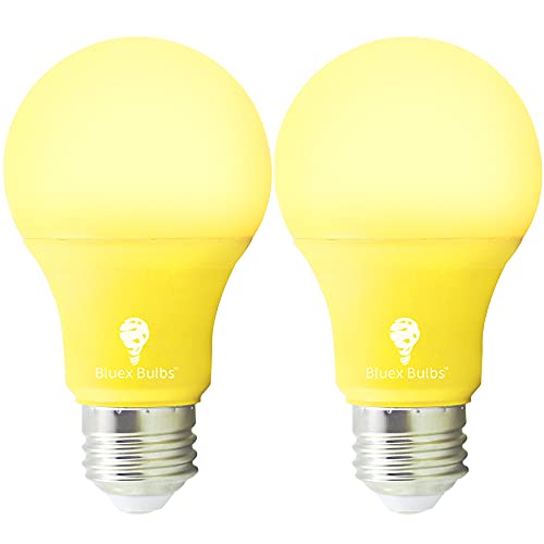 Bluex Bulbs 2 Pack Yellow LED Bulb