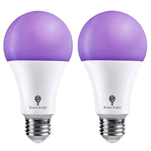 Bluex Bulbs A21 Black Light LED Bulb, 16W (120W Equivalent) - 2 Pack