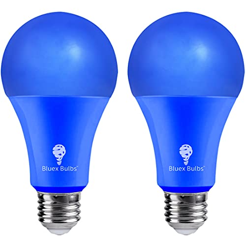 BlueX LED A21 Blue Light Bulbs - Energy Efficient and Vibrant Lighting