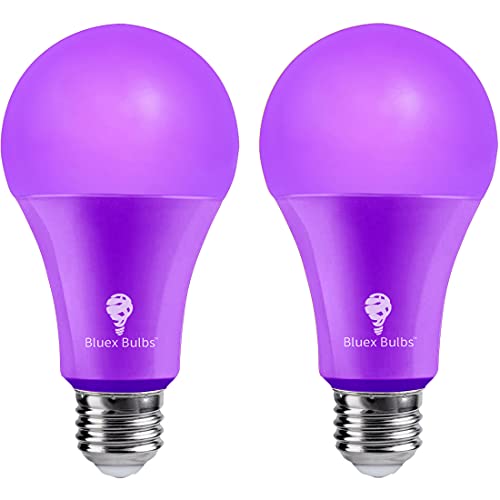 BlueX LED A21 Purple Light Bulbs