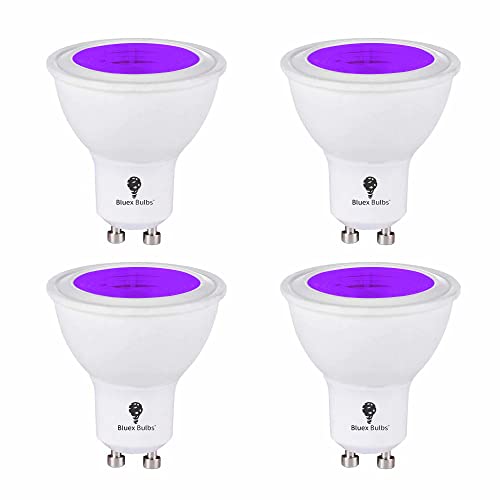 BlueX LED GU10 Purple Light Bulb - 6W
