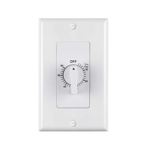 BN-LINK 60-Minute in-Wall Spring Loaded Countdown Timer
