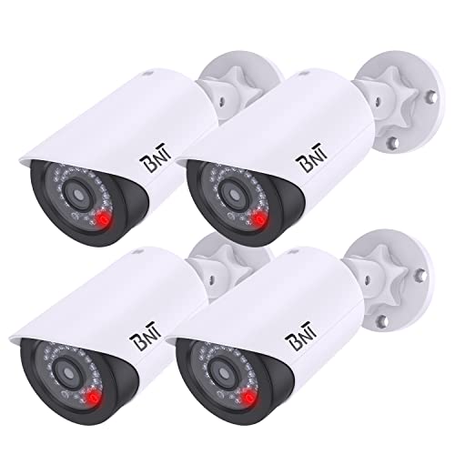 BNT Dummy Fake Security Camera 4-Pack: Realistic and Affordable