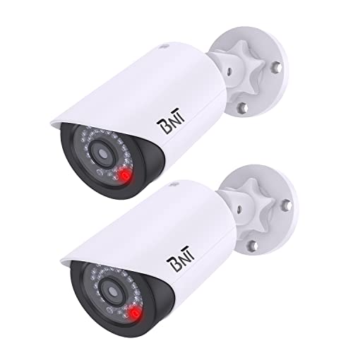 BNT Fake Security Camera with LED Light