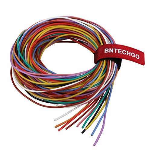 BNTECHGO 20 Gauge Silicone Wire Kit - 10 Color, 10 ft Each