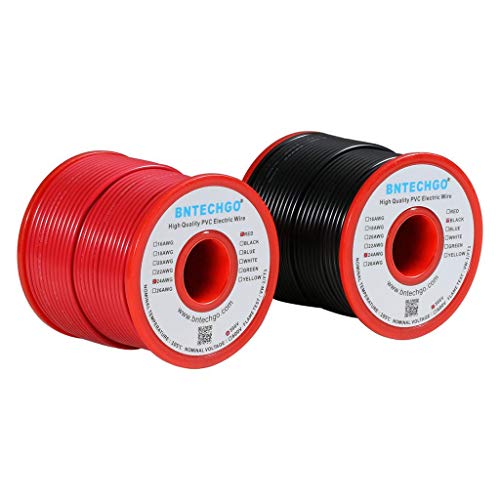 BNTECHGO 24 Gauge PVC 1007 Solid Electric Wire