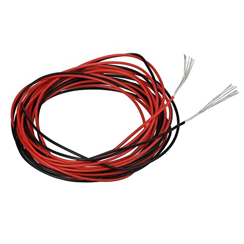 BNTECHGO 30 Gauge Silicone Wire Spool Red and Black Each 25ft 2