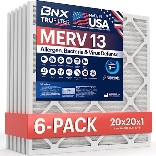 BNX TruFilter Air Filter MERV 13 (6-Pack)
